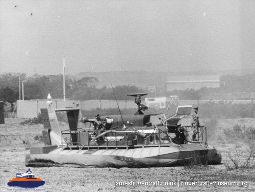 SRN5 with the Royal Navy -  (credit: The <a href='http://www.hovercraft-museum.org/' target='_blank'>Hovercraft Museum Trust</a>).